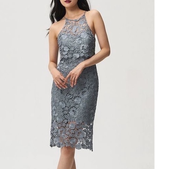 Jenny Yoo Dresses & Skirts - Jenny Yoo Freya Midi Dress In Mayan Blue